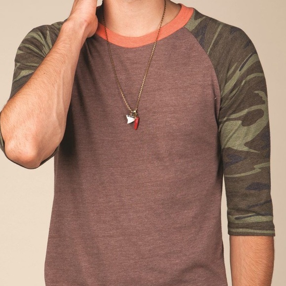 Alternative Earth Men’s Baseball Tee - Picture 2 of 9